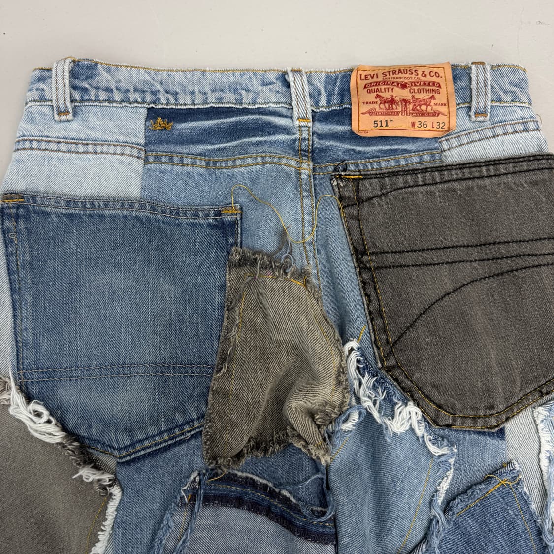 리바이스 리메이크 부츠컷 와이드 데님팬츠  상품이미지8