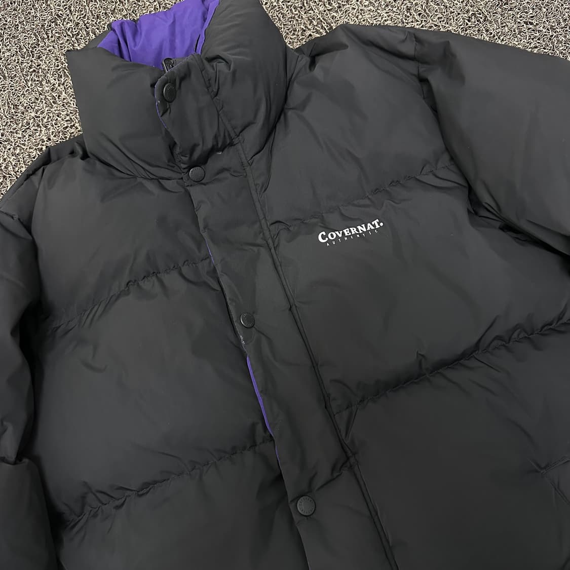 커버낫 덕다운 리버시블 양면 패딩 L 상품이미지2