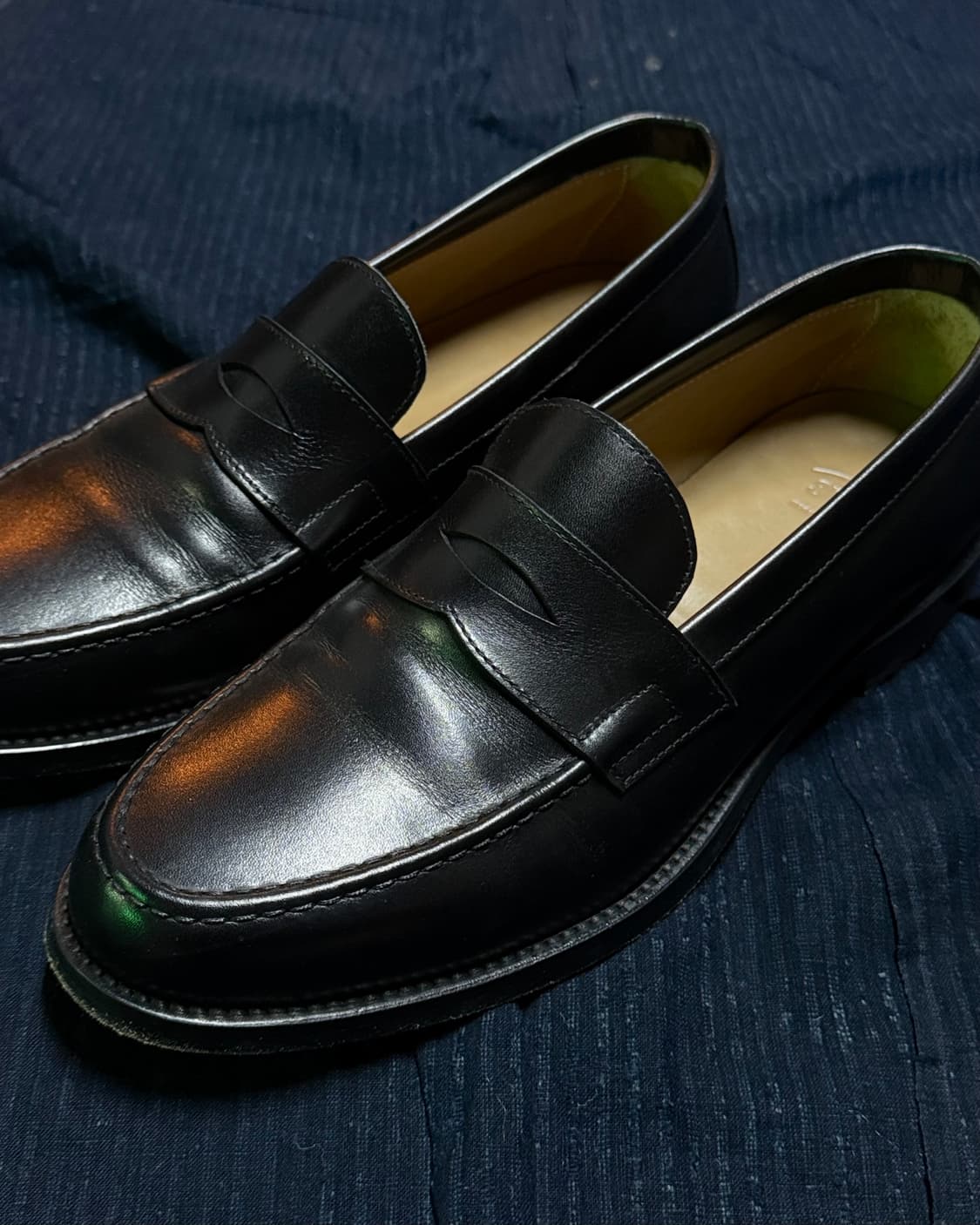 그라더스 로퍼 01 레더 블랙 43 상품이미지2