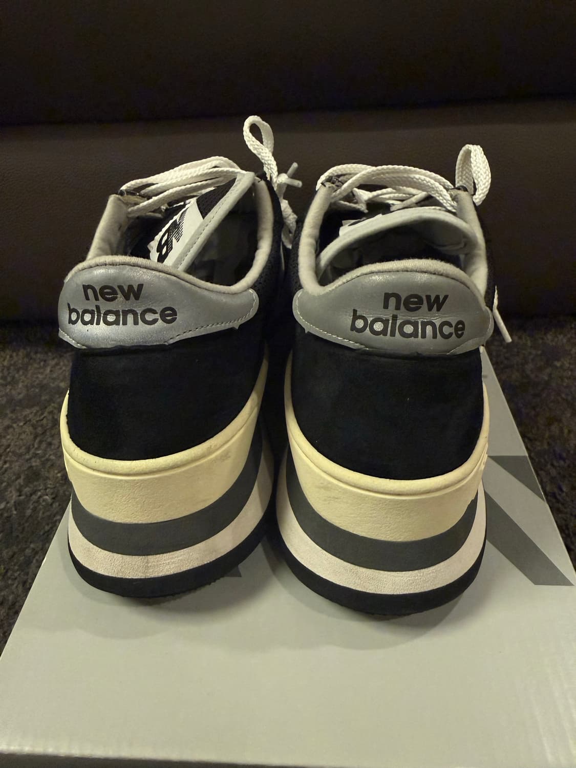 (275) 뉴발란스 990v1 메이드인 USA 블랙 상품이미지3