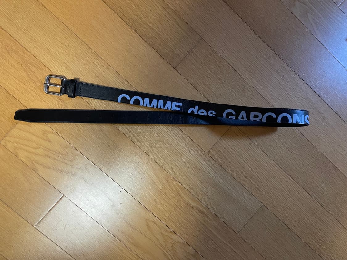 꼼데가르송 로고 벨트 상품이미지1