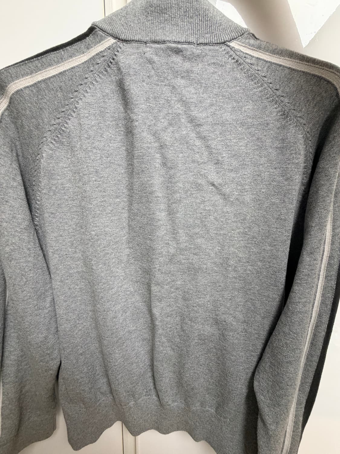 해칭룸 트랙 집 니크 가디건 그레이 상품이미지3