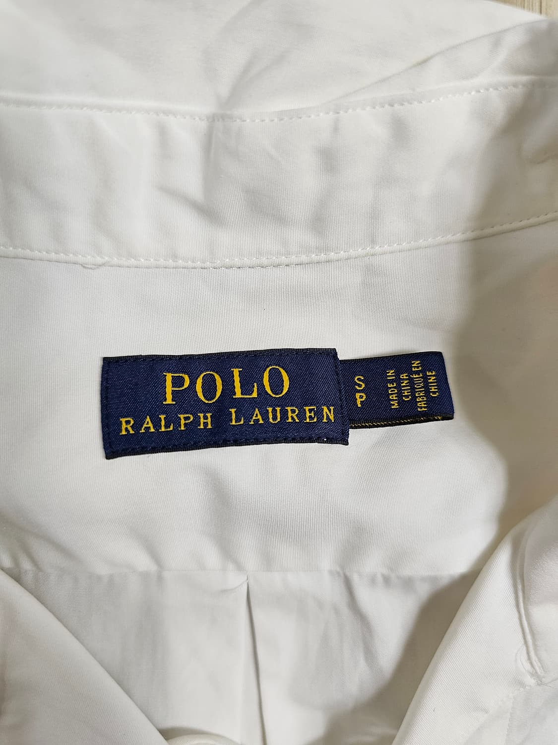 [S/P]폴로 랄프로렌 보헤미안 코튼 레이스업 턱시도 셔츠 상품이미지4