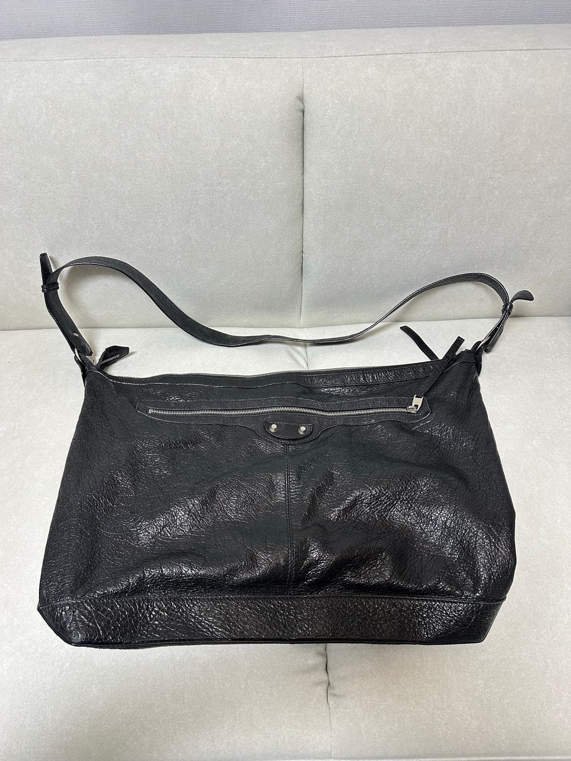 [A+ 정품] 발렌시아가 시티 모터백 커리어 블랙 상품이미지7