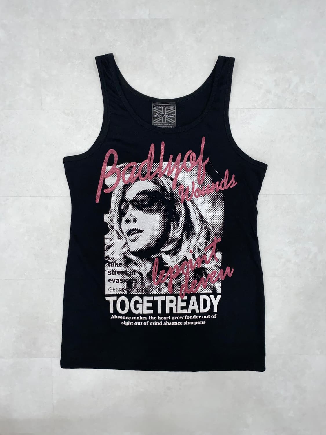 Glitter Graphic Tank Top 상품이미지3