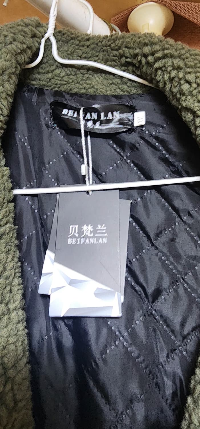 남성 뽀글이 오버핏 양털 자켓 덤블풀오버 점퍼코트2xl새상품 가격인하 상품이미지8