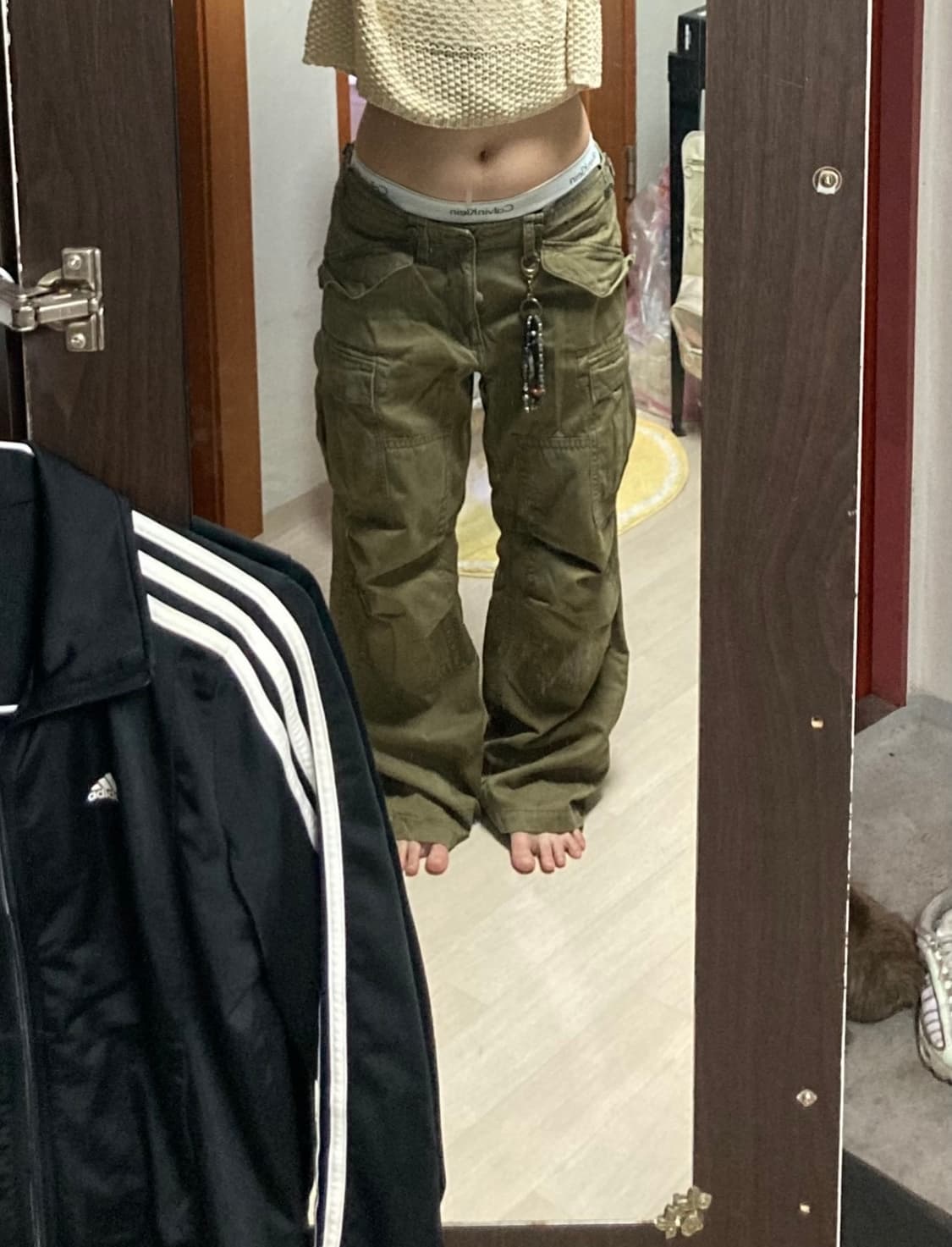 카키 카고 팬츠 상품이미지9