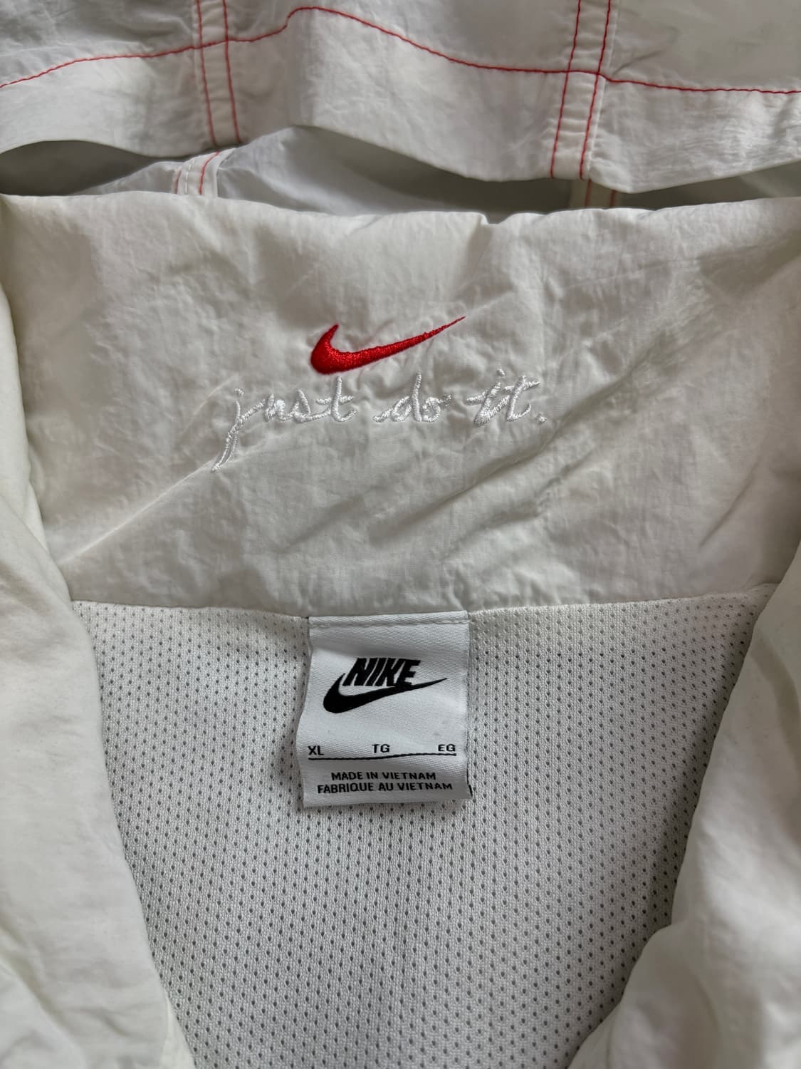 나이키 신형 빅로고 나일론 우븐 아노락 웜업 1571 상품이미지4