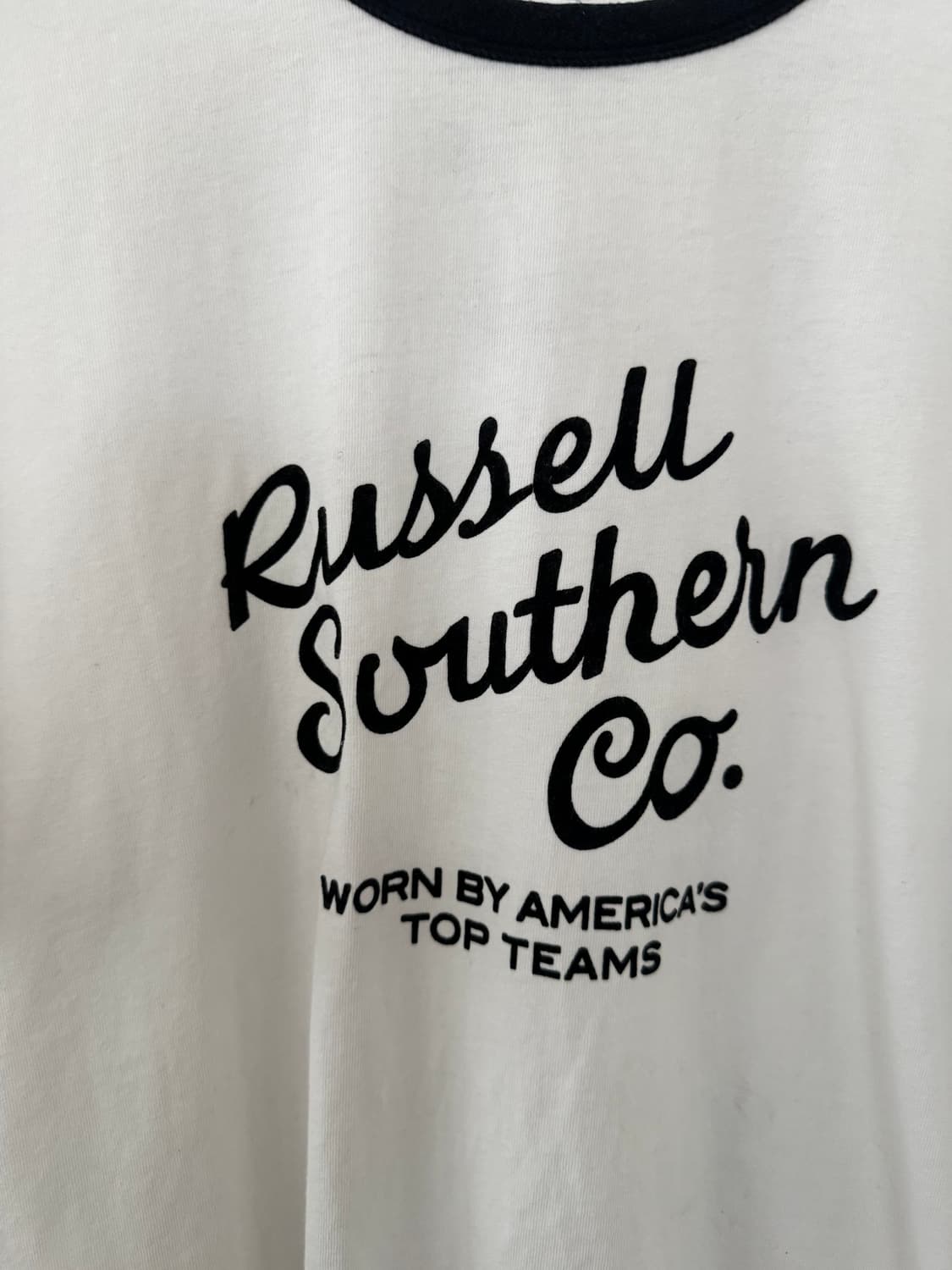 Russell Athletic 러셀 서던 그래픽 링거 티셔츠 상품이미지5