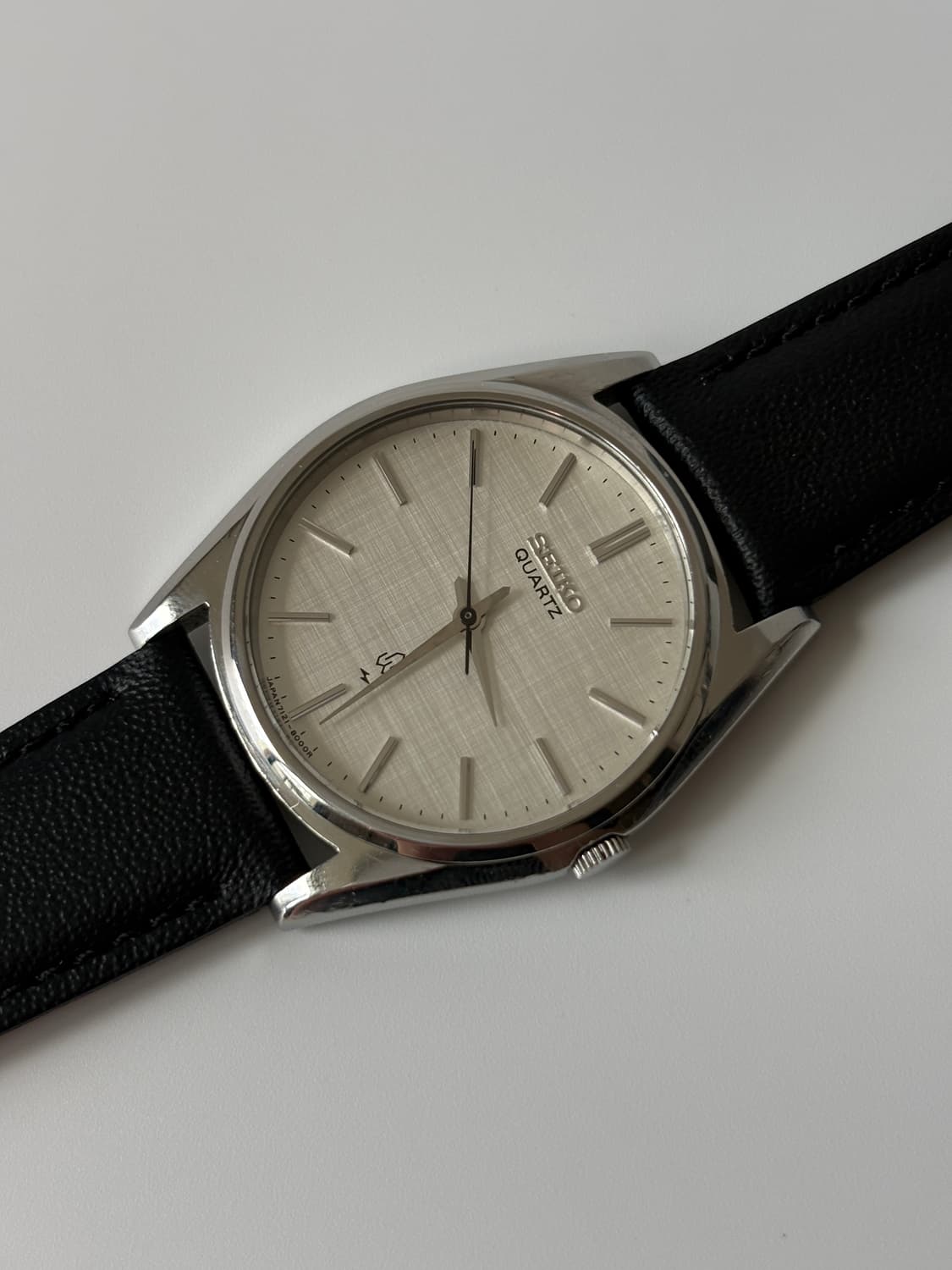 1980s Linen Dial Silver Quartz 상품이미지2