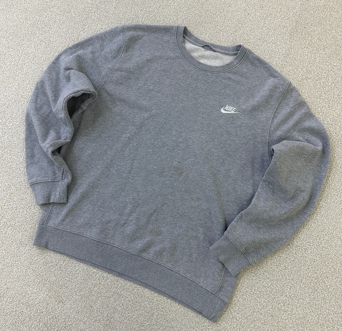 L 나이키 그레이 맨투맨 0319D 상품이미지1