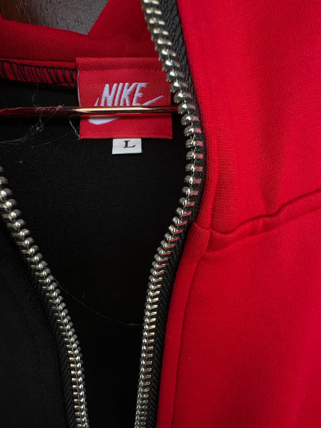 나이키 하프앤 하프 커스텀 후드집업 상품이미지3