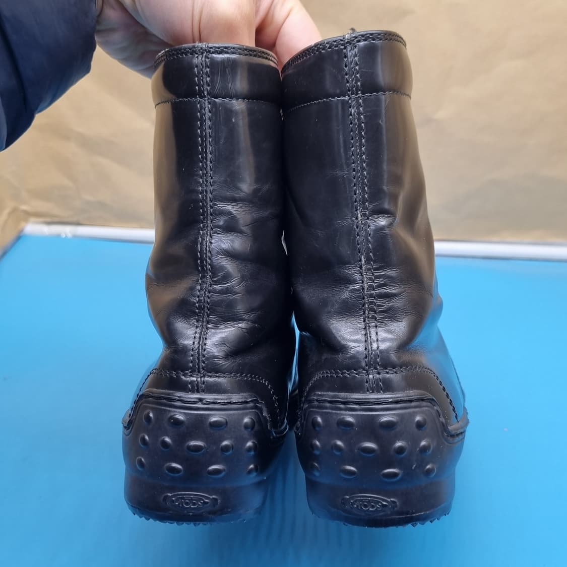 토즈 가죽 워커부츠225 굽4 상품이미지4