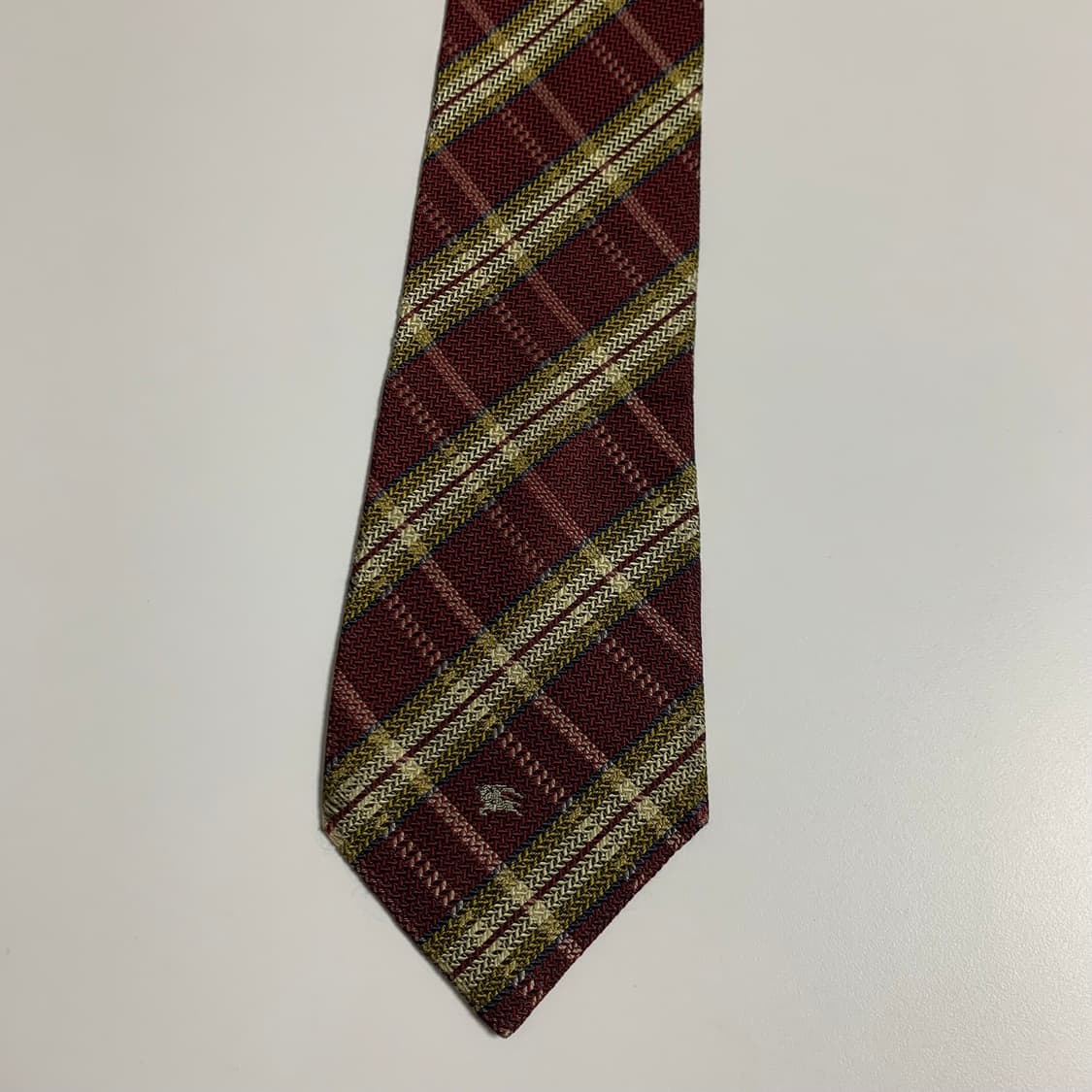 버버리(BURBERRY) 노바체크 명품넥타이 100실크 A등급 8.8cm 상품이미지9