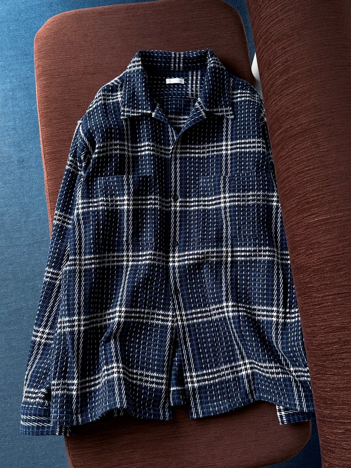 Cotton woven check design shirket 상품이미지2