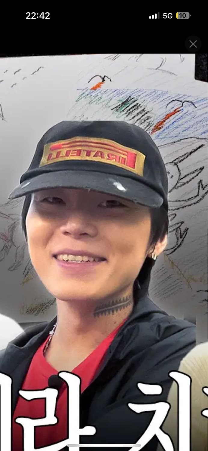 PRTL 페인티드 빈티지 트러커 캡_블랙 상품이미지1