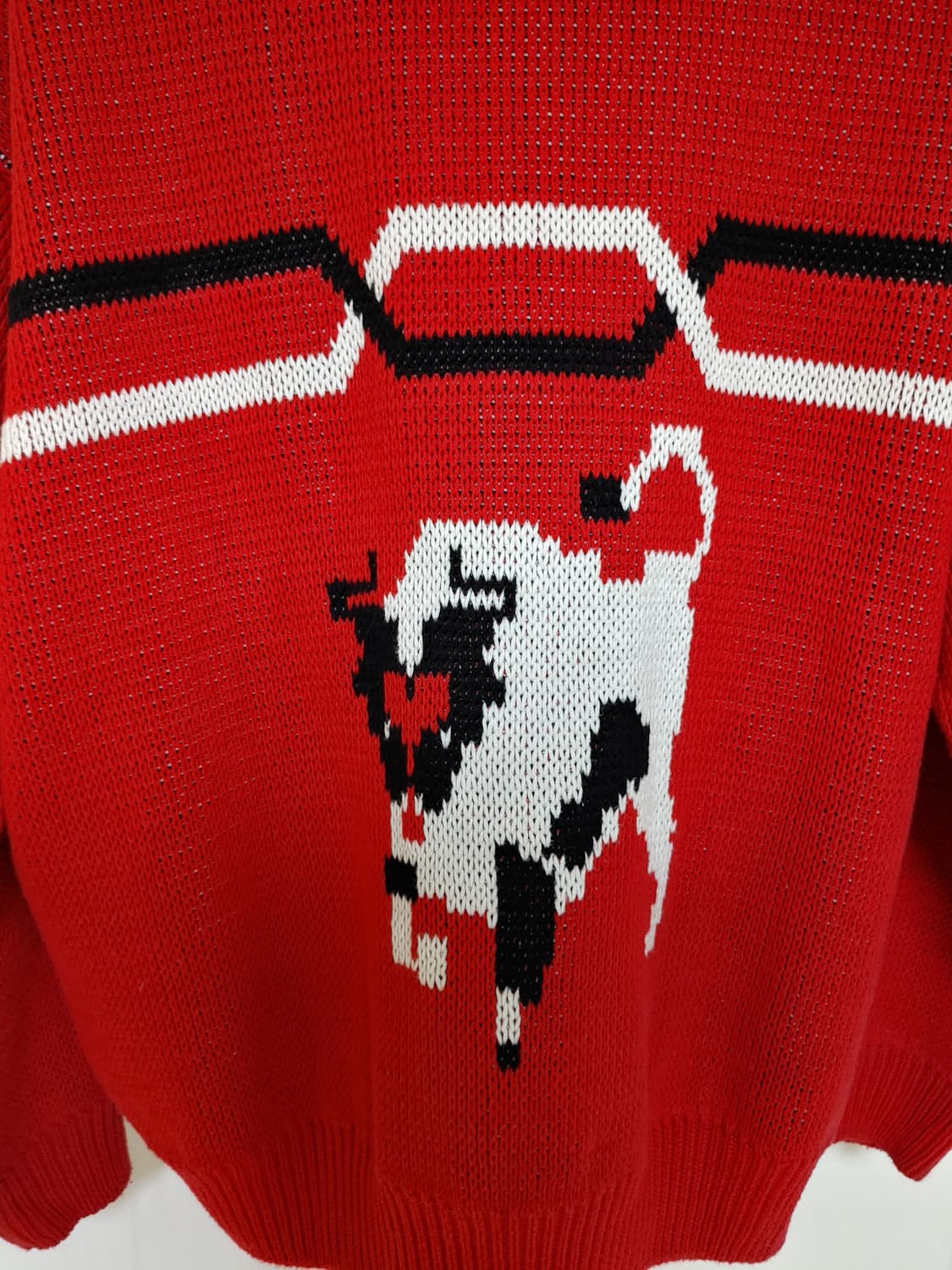 마틴로즈 황소 오버사이즈 니트 팝니다 상품이미지6