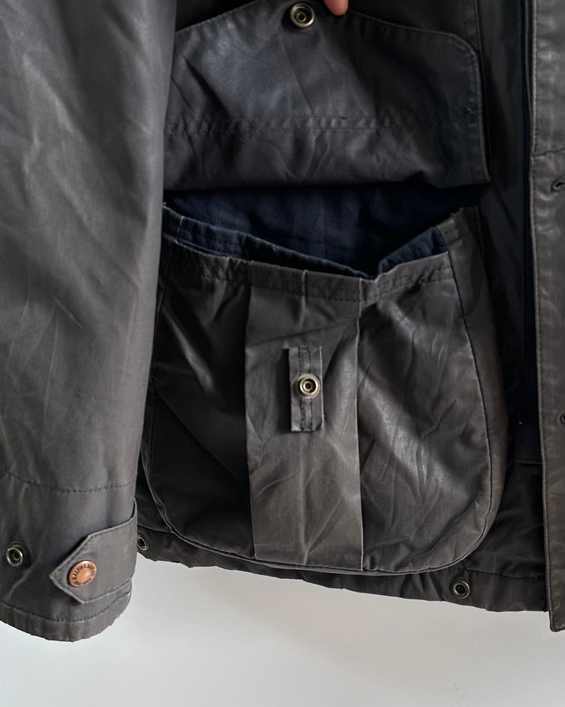 폴로 왁스드 코튼 모호크 헌팅 자켓 (va.100) 상품이미지5