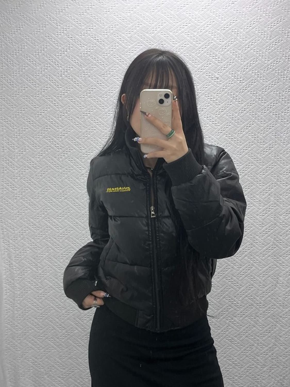 디키즈 올드스쿨 레트로 00's 백로고 숏 패딩 S C07657 상품이미지1