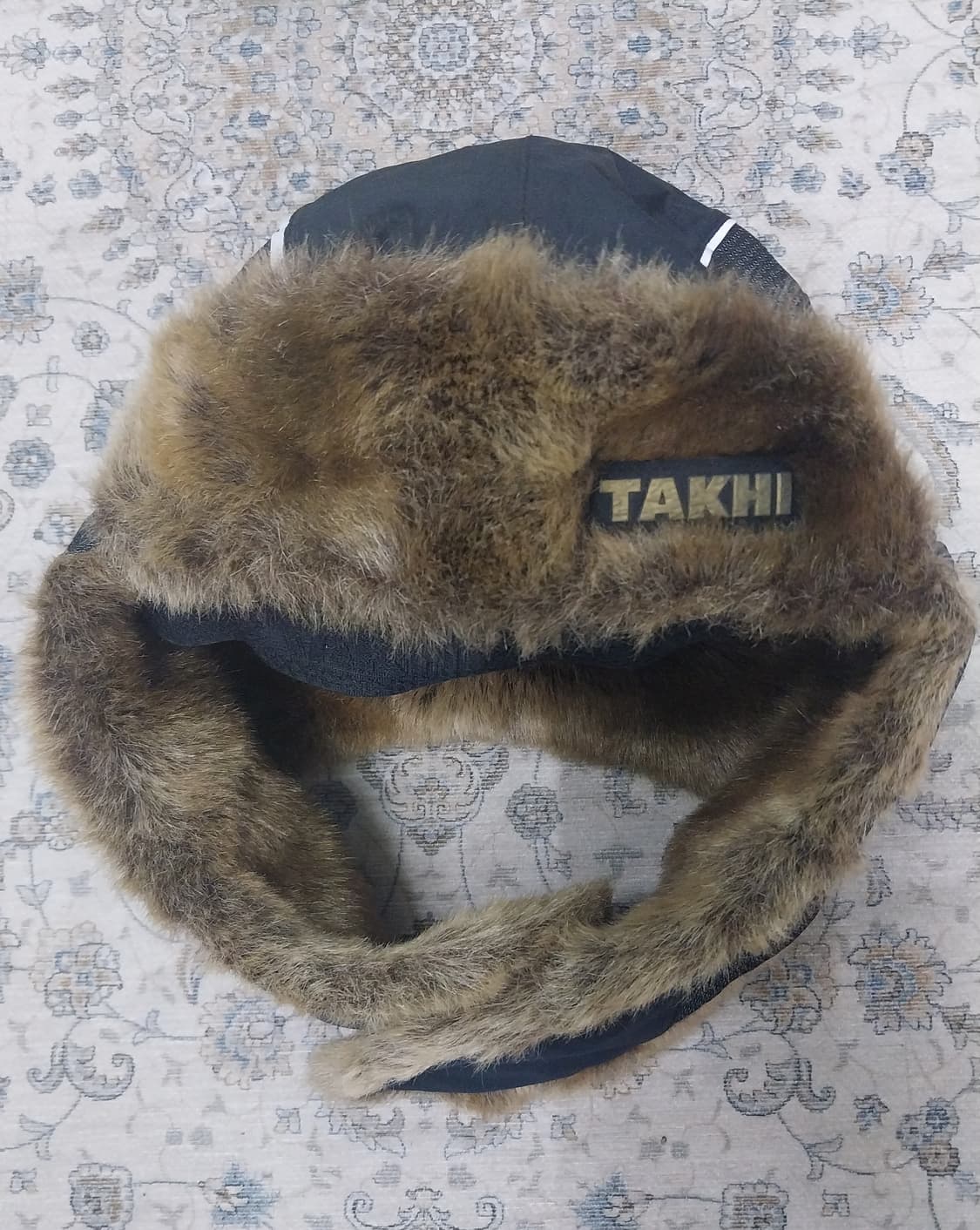 TAKHI 방한 귀달이 모자 블랙 퍼 M 상품이미지1