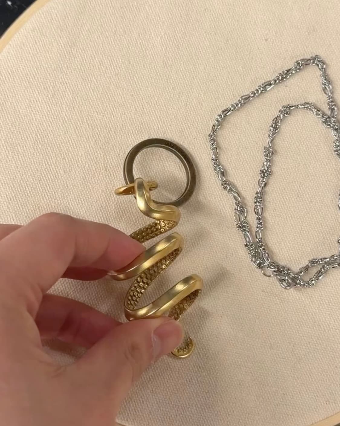 아워레가시 Light Holder Brass 키링/골드 상품이미지2