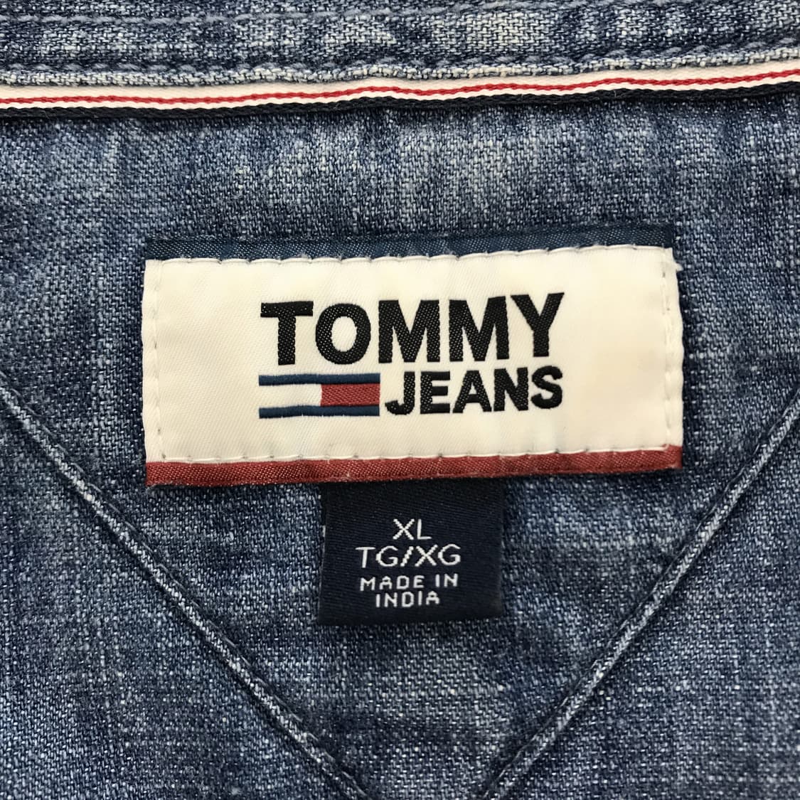 타미힐피거 빈티지 웨스턴 데님셔츠 [XL] 상품이미지5