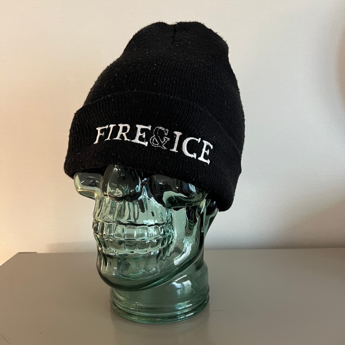 빈티지 00s FIRE&ICE 밴드 로고 비니 상품이미지3