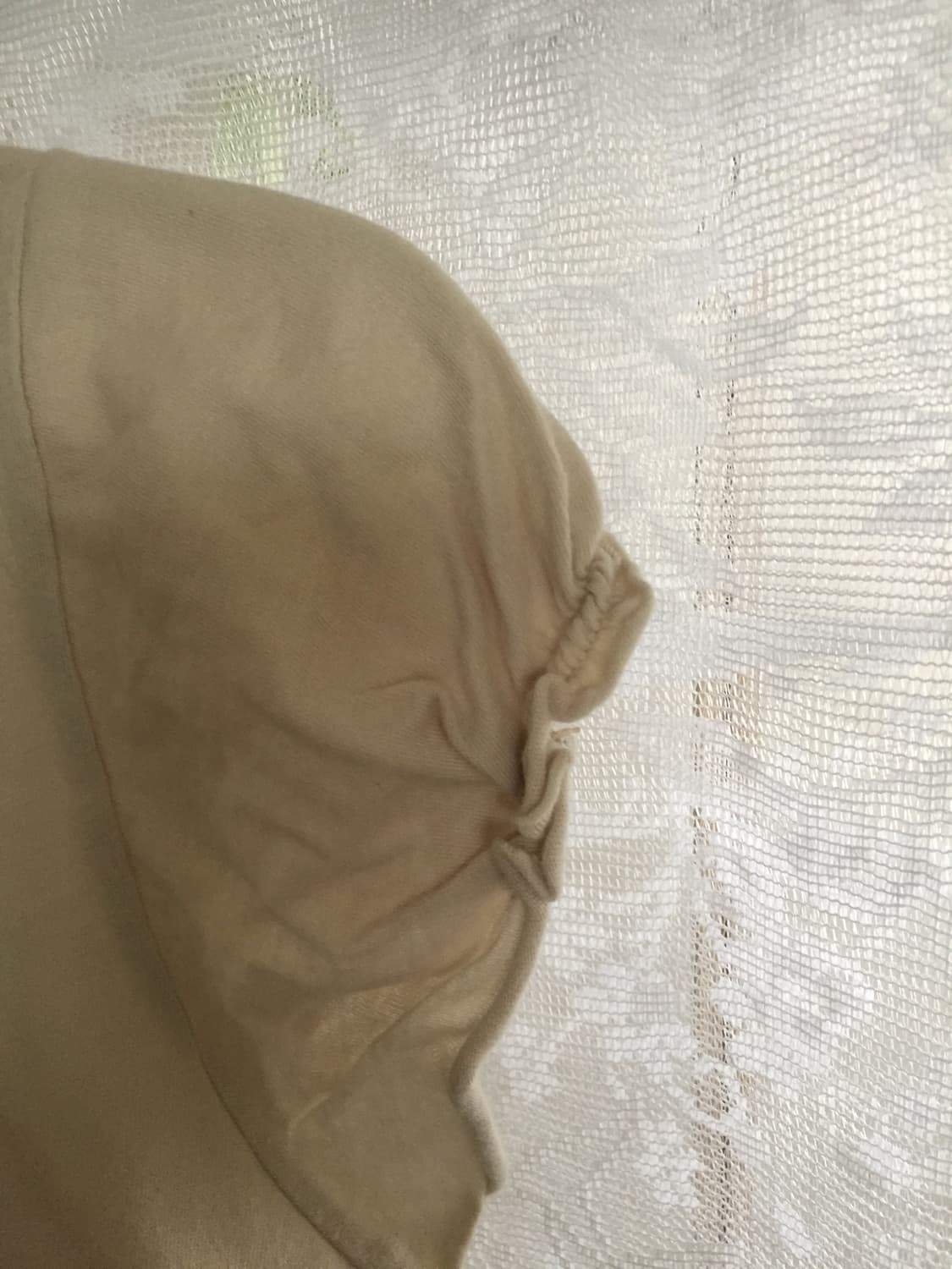 빈티지 프린팅 리본 디테일 반팔티셔츠 상품이미지4