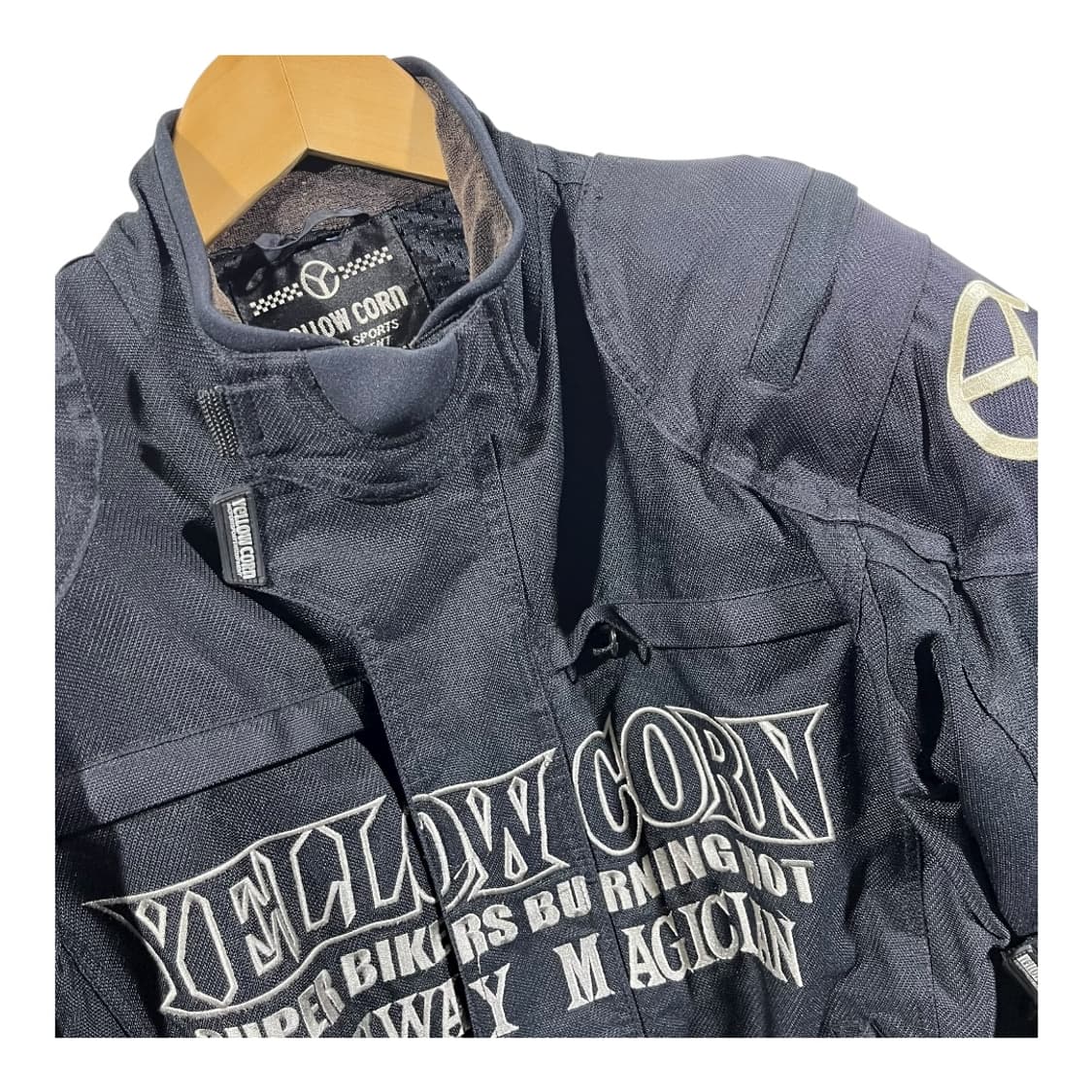 [Yellow Corn] 옐로우콘 3M 리플렉티브 스카치 바이커 자켓 상품이미지3
