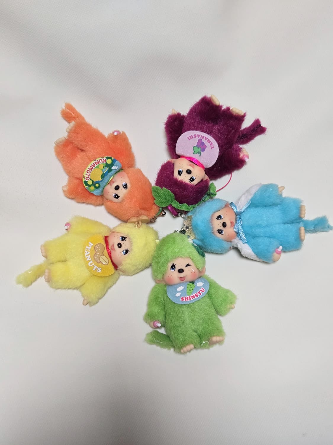 몬치치 지역한정 키링( 한라봉. 거봉. 후지산. 와사비. 땅콩 ) 상품이미지1