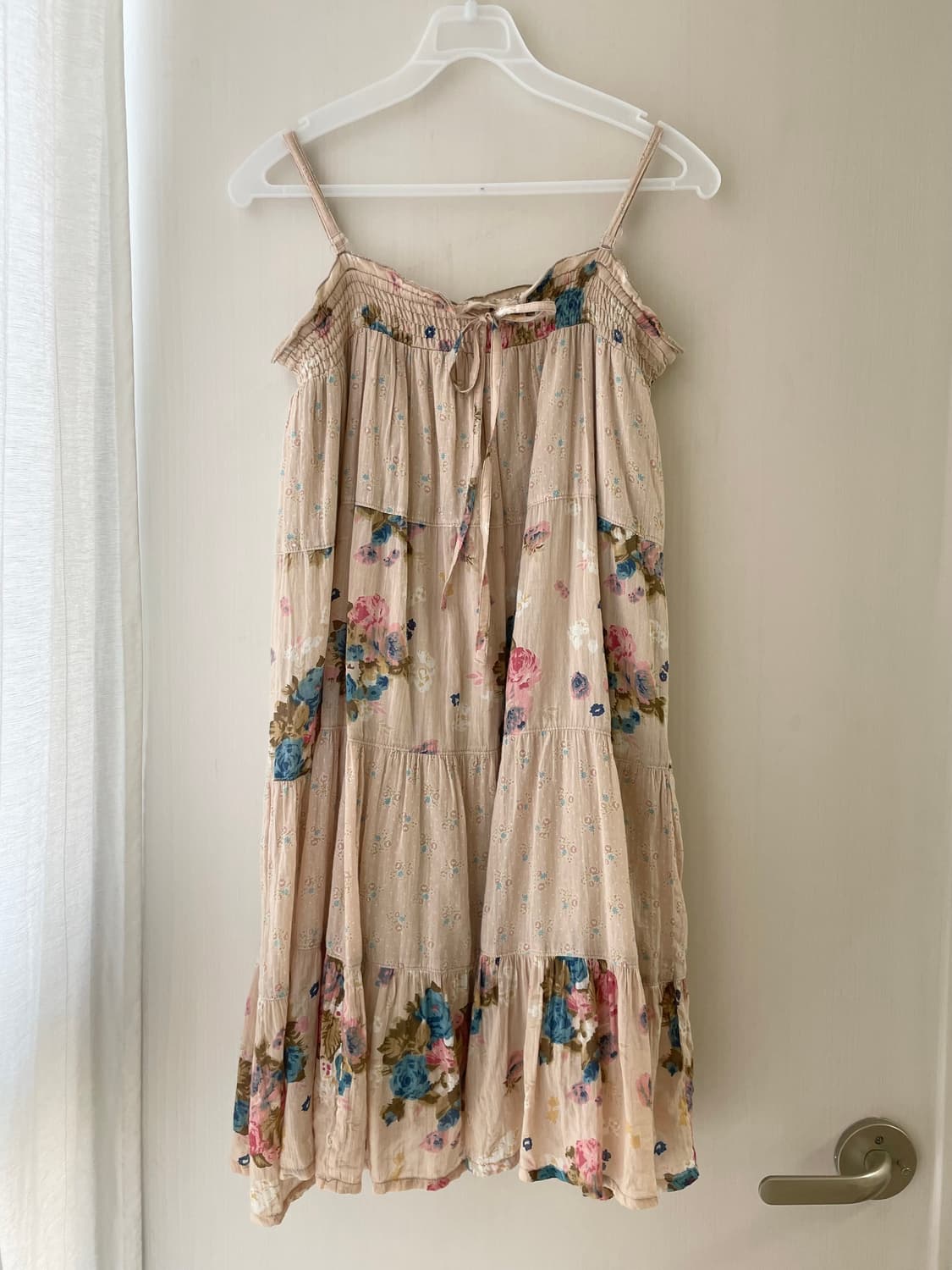 빈티지 꽃무늬 패치 원피스 캉캉 원피스 / 모리걸 하구미 상품이미지1