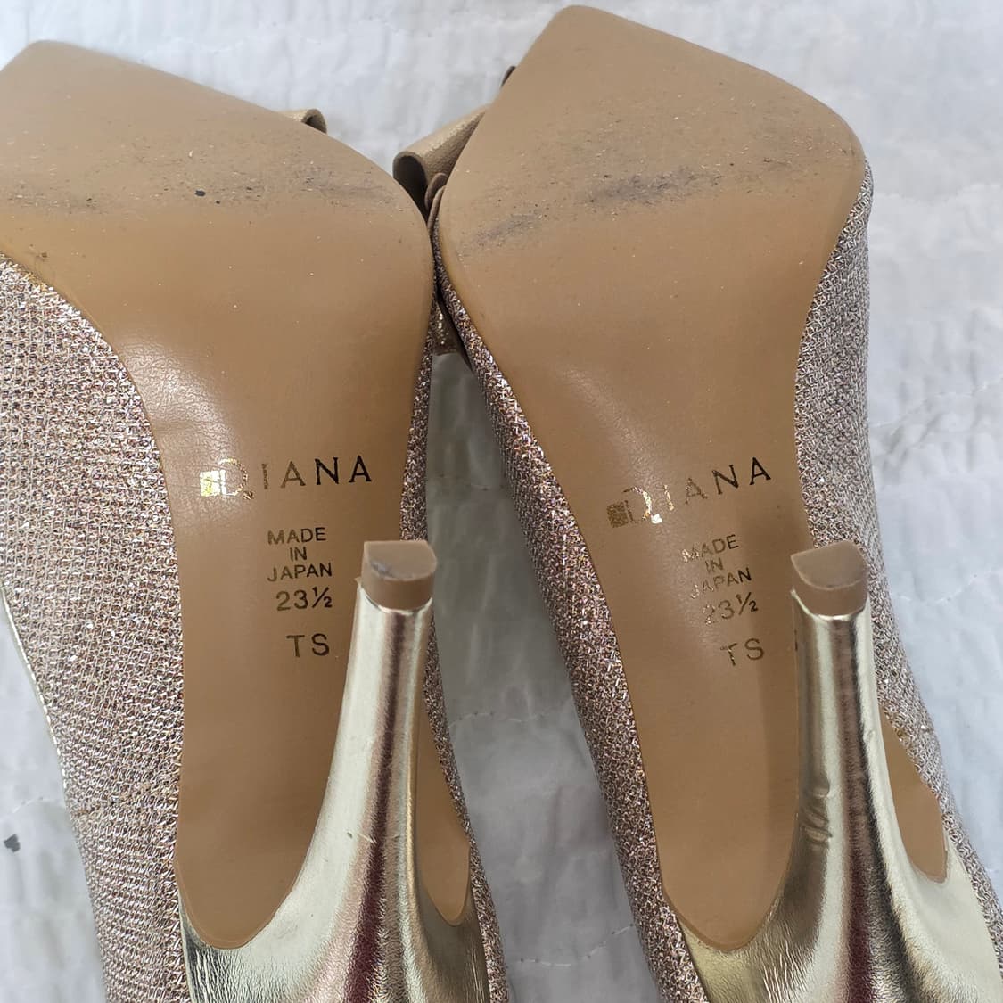 미녀와야수 다이애나 골드로즈 펌프스 상품이미지6