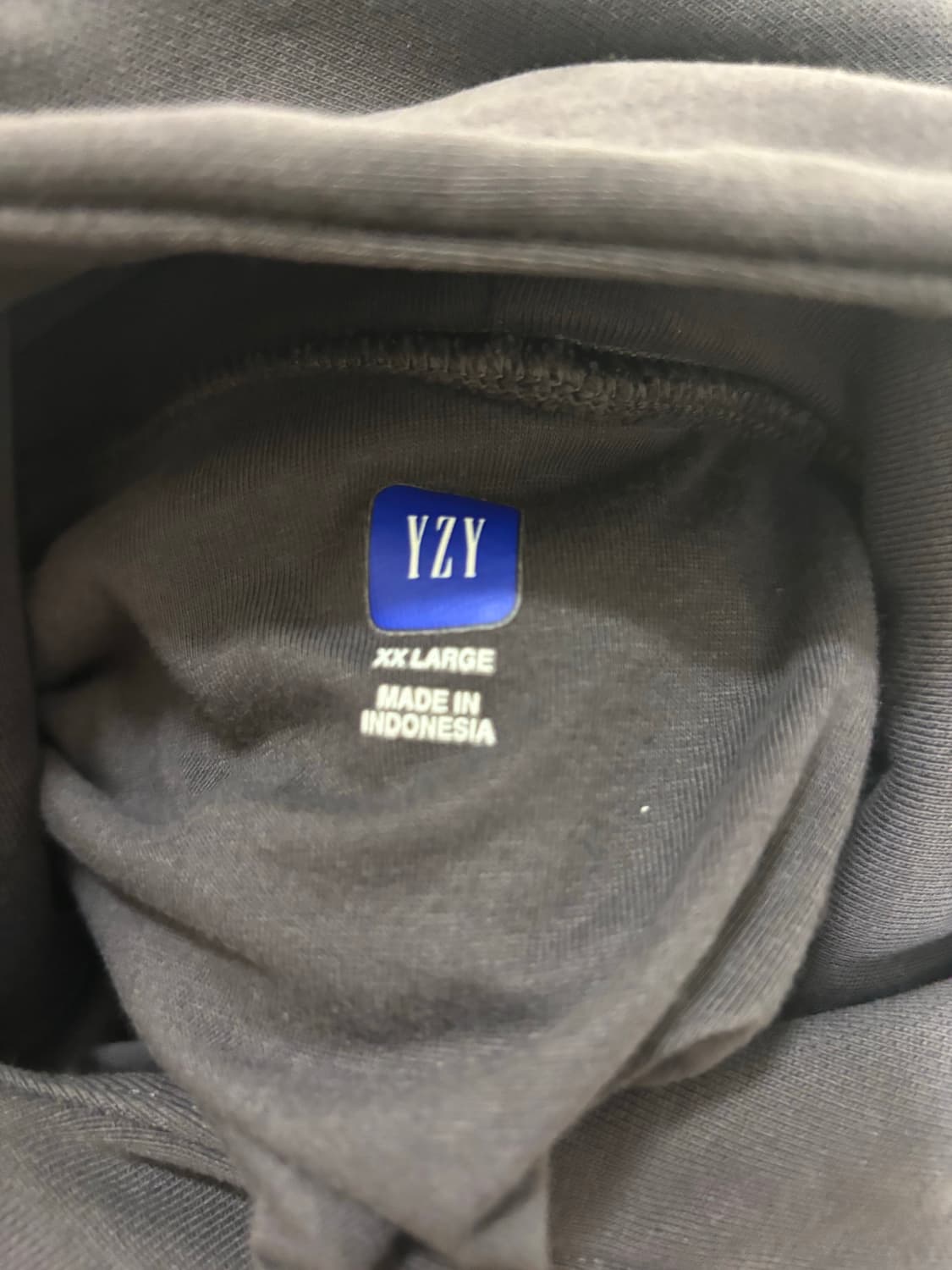 이지갭 로고후디 다크그레이 2xl 상품이미지3