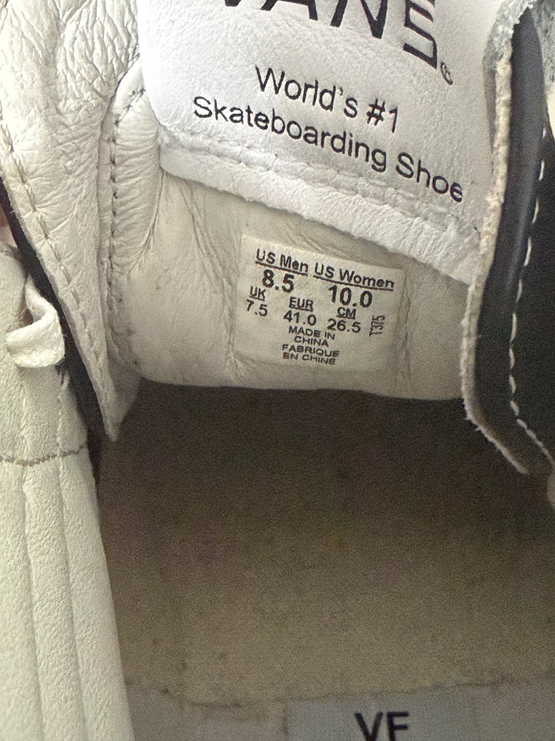 반스 볼트 스케이트 하이 레더 상품이미지5