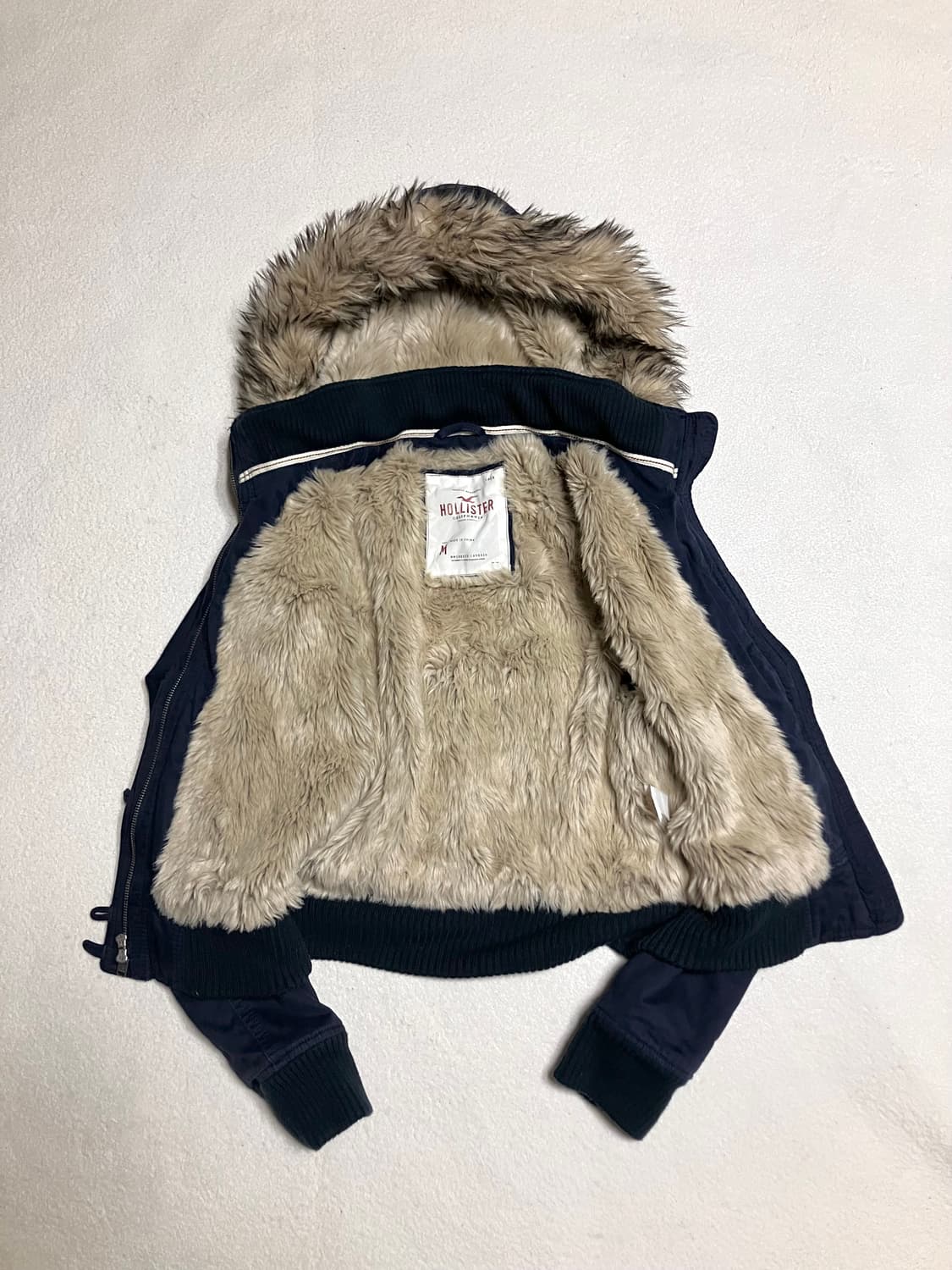 홀리스터 y2k 울프죠 봄버자켓 아베크롬비 상품이미지2