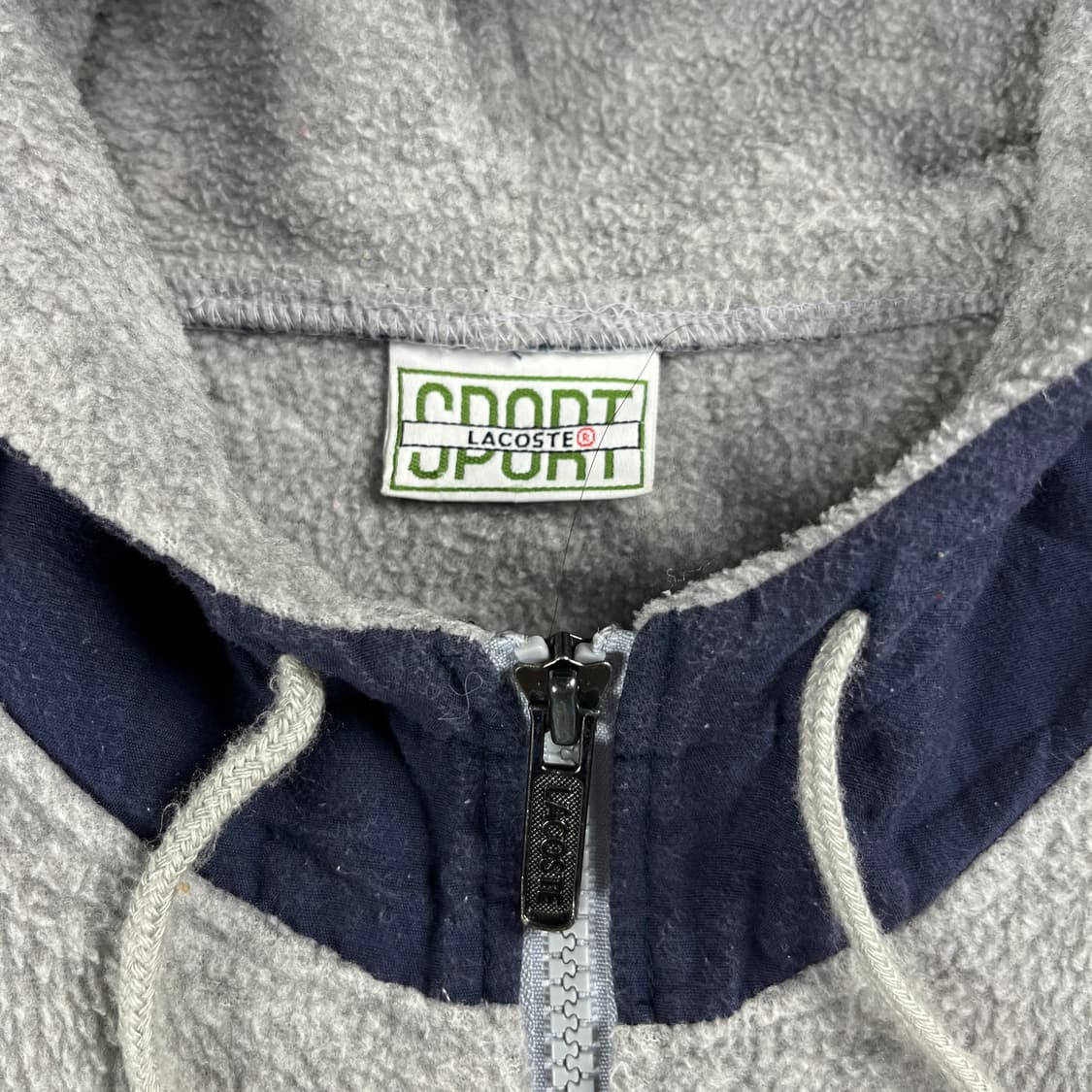 90s 라코스테 스포츠 플리스 빈티지 집업(실측확인) 상품이미지3