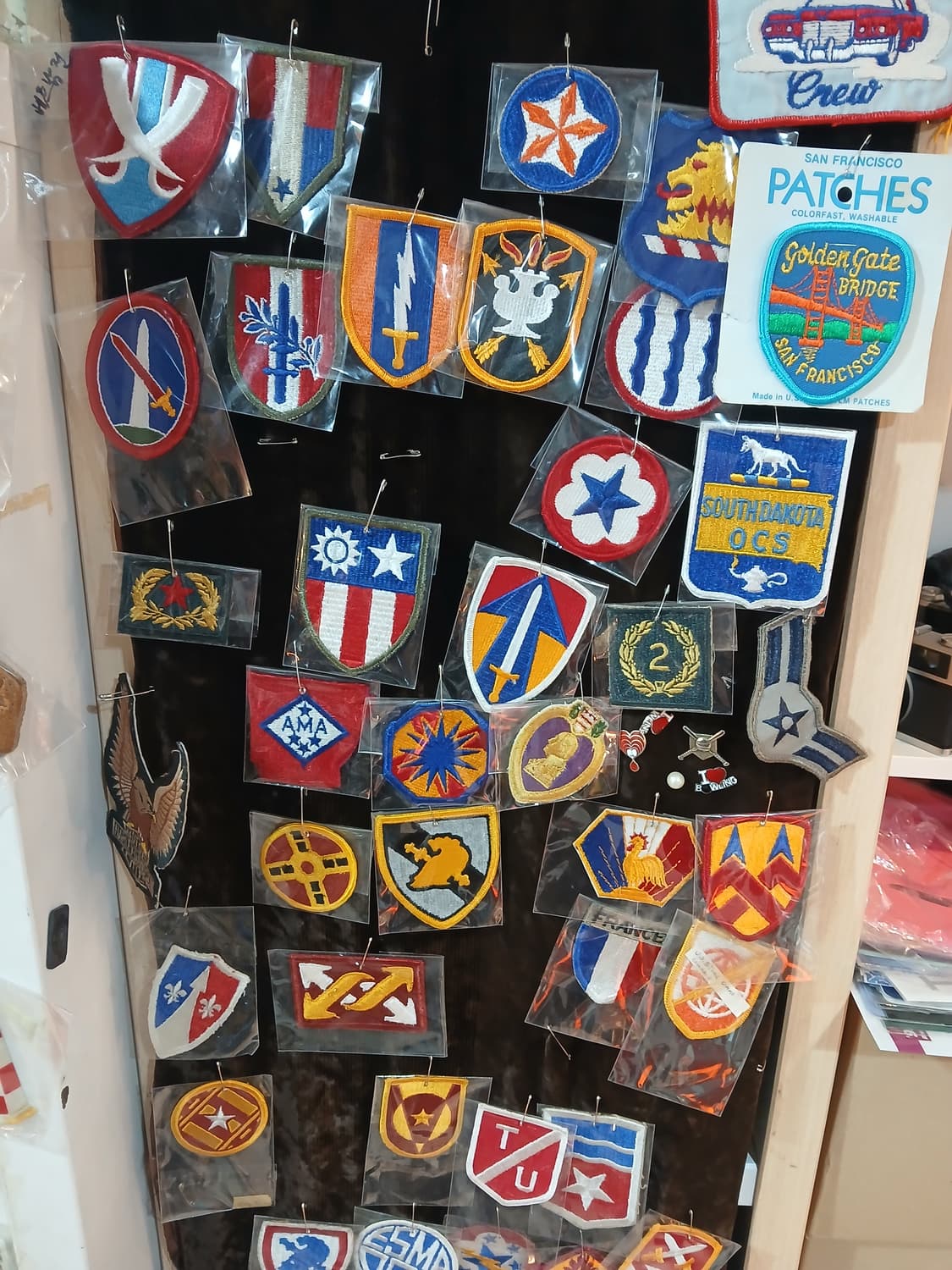옛날 빈티지 미군 오리지널 패치, 와팬 상품이미지4