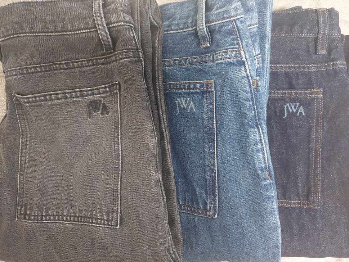 유니클로 jw앤더슨 스트레이트진 2장 일괄 상품이미지1