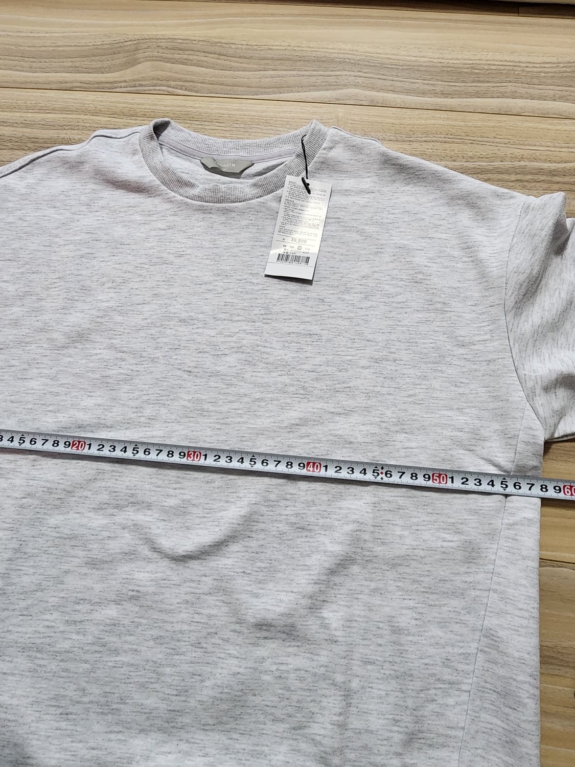 프로젝트엠맨투맨티셔츠라이트그레이105 상품이미지5