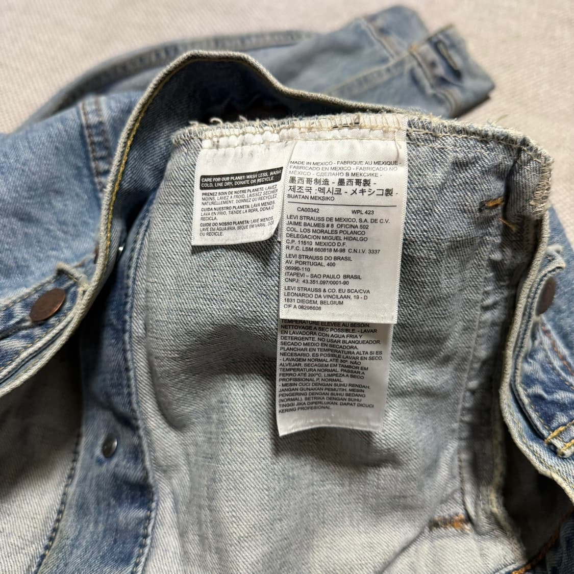 리바이스 데님 트러커 자켓 상품이미지3