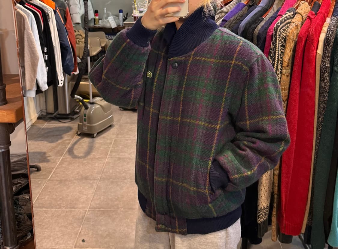 [NO.9]Lacoste 체크 자켓 상품이미지3