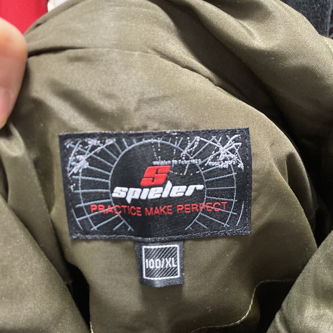 슈필러 남성바람막이집업자켓 카키 100  상품이미지4