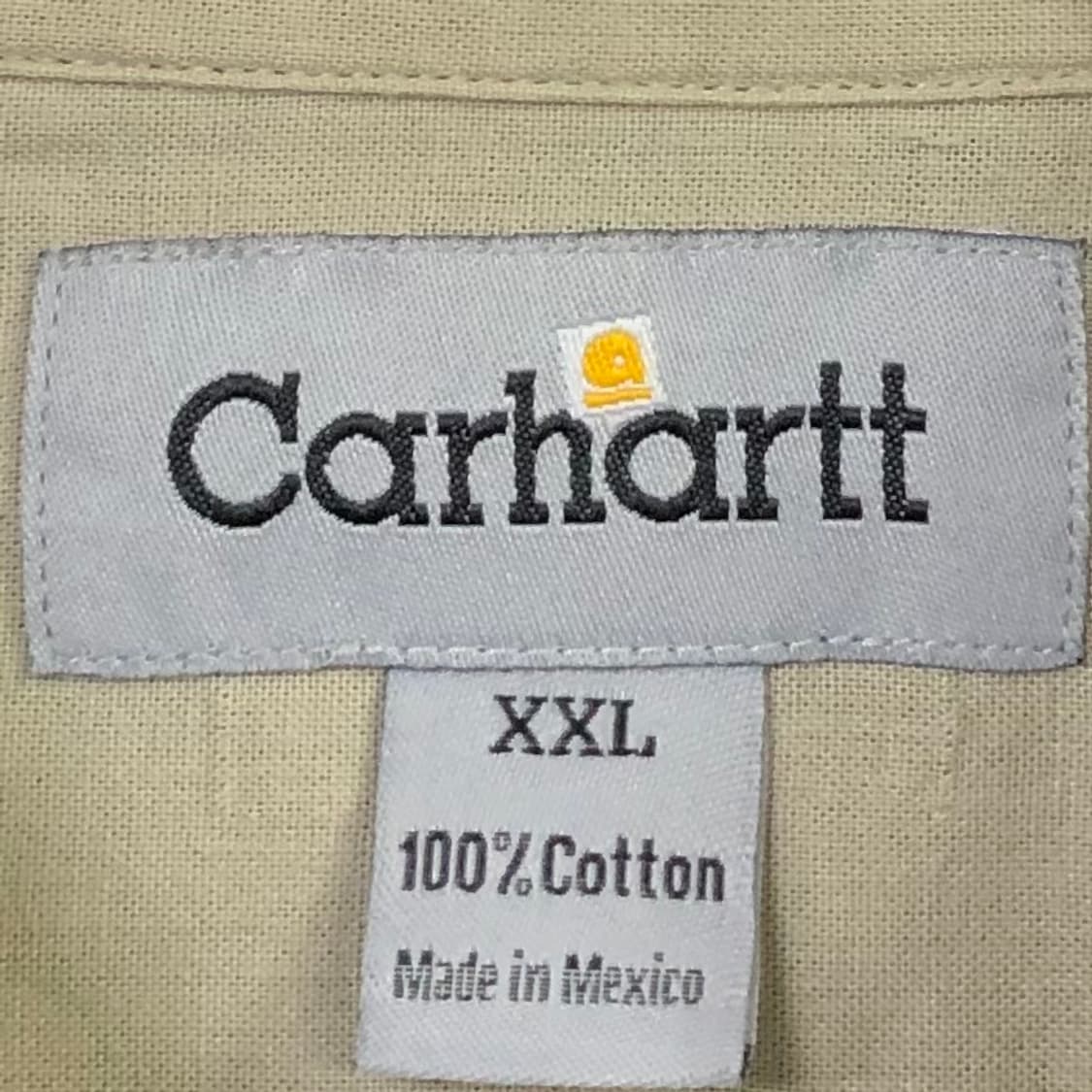 Xxl 칼하트 블랙 워크 빅셔츠 상품이미지3