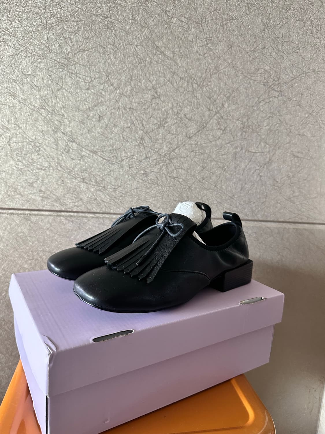 까레샤 파리 블랙 태슬 로퍼 240-245 상품이미지1