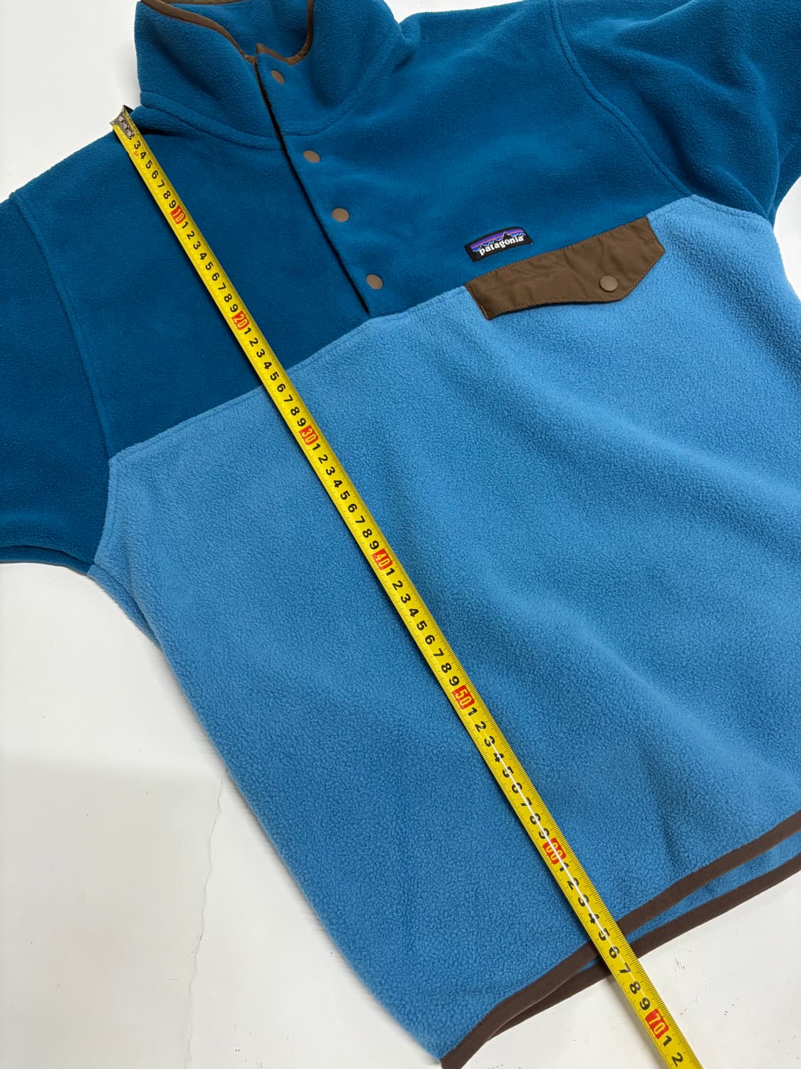 트래비스스캇)파타고니아 신칠라 스냅티 블루 멘즈S 상품이미지8