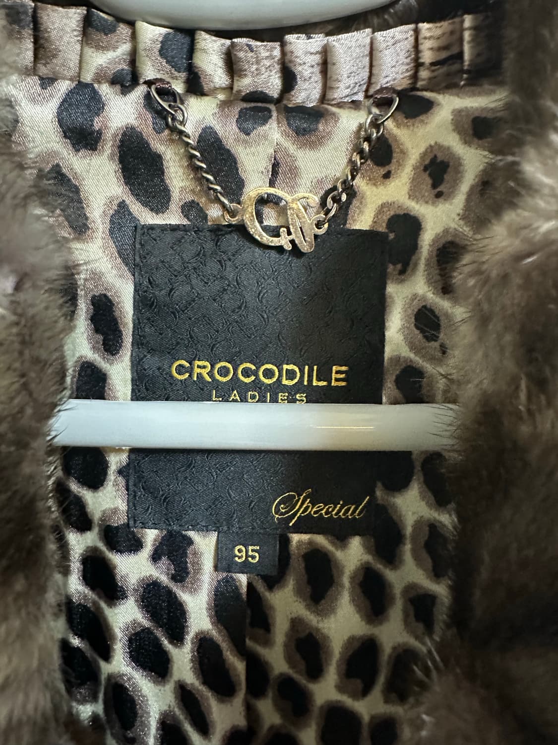 CROCODILE 크로커다일 여성 밍크 코트-95사이즈 상품이미지8