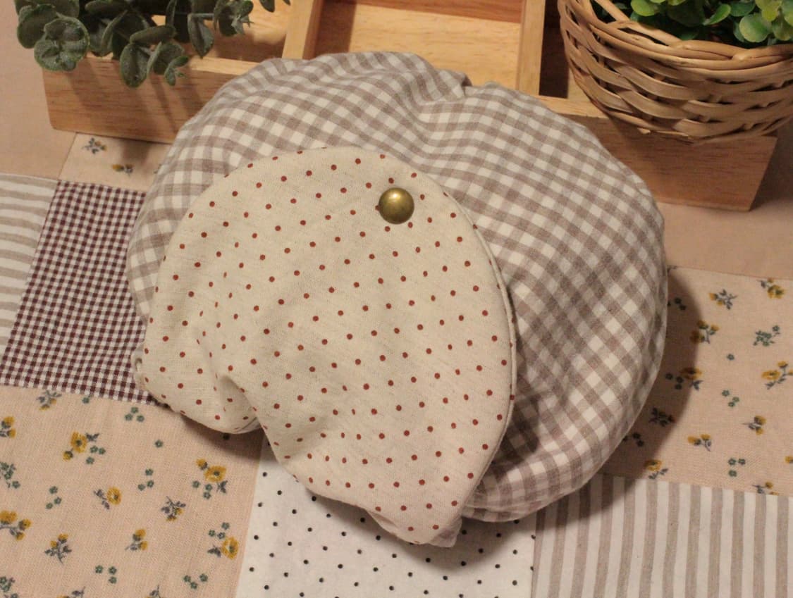 핸드메이드 도트 밴딩 파우치 상품이미지2