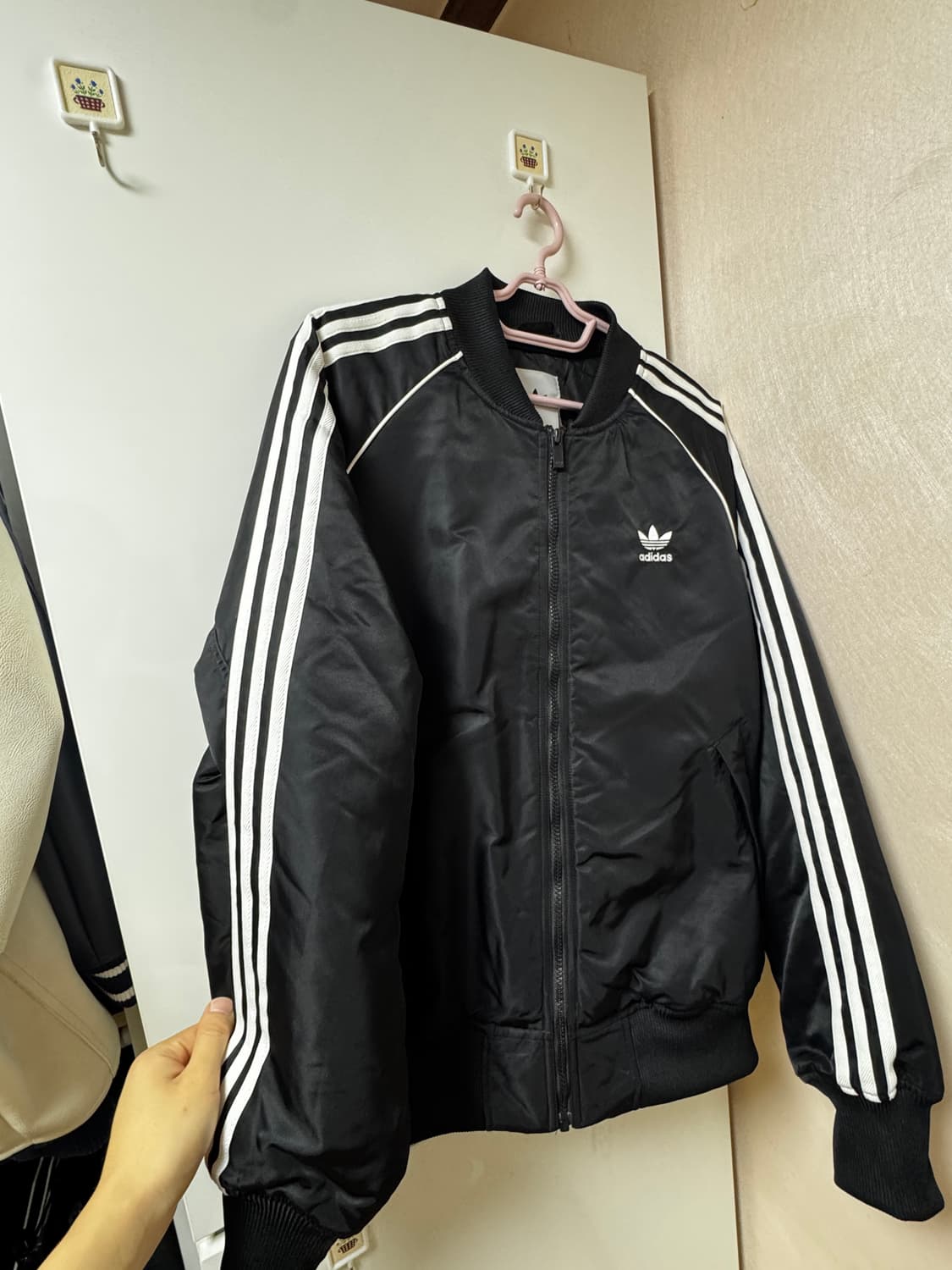 아디다스 오리지널스 퀼티드 슈퍼스타 봄버 자켓 상품이미지2