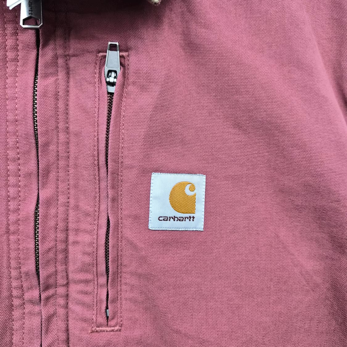 칼하트 버건디색 디트로이트 자켓 남녀공용 M 상품이미지2