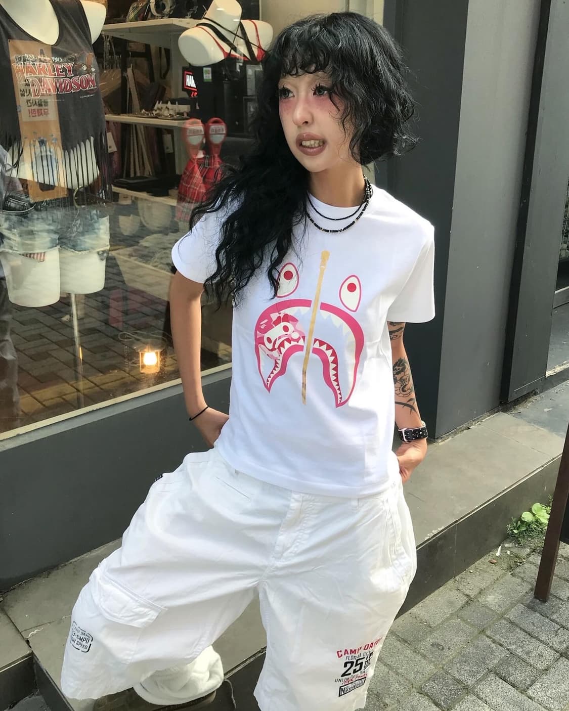Baby Milo Shark Printing T-shirt ( 새상품 ) 상품이미지1